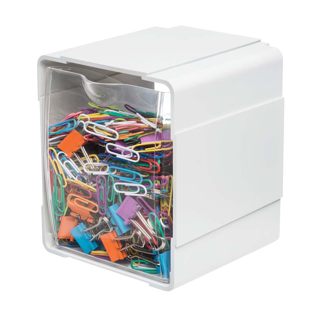 Tilt Bin® Interlocking Storage Organizer Deflecto