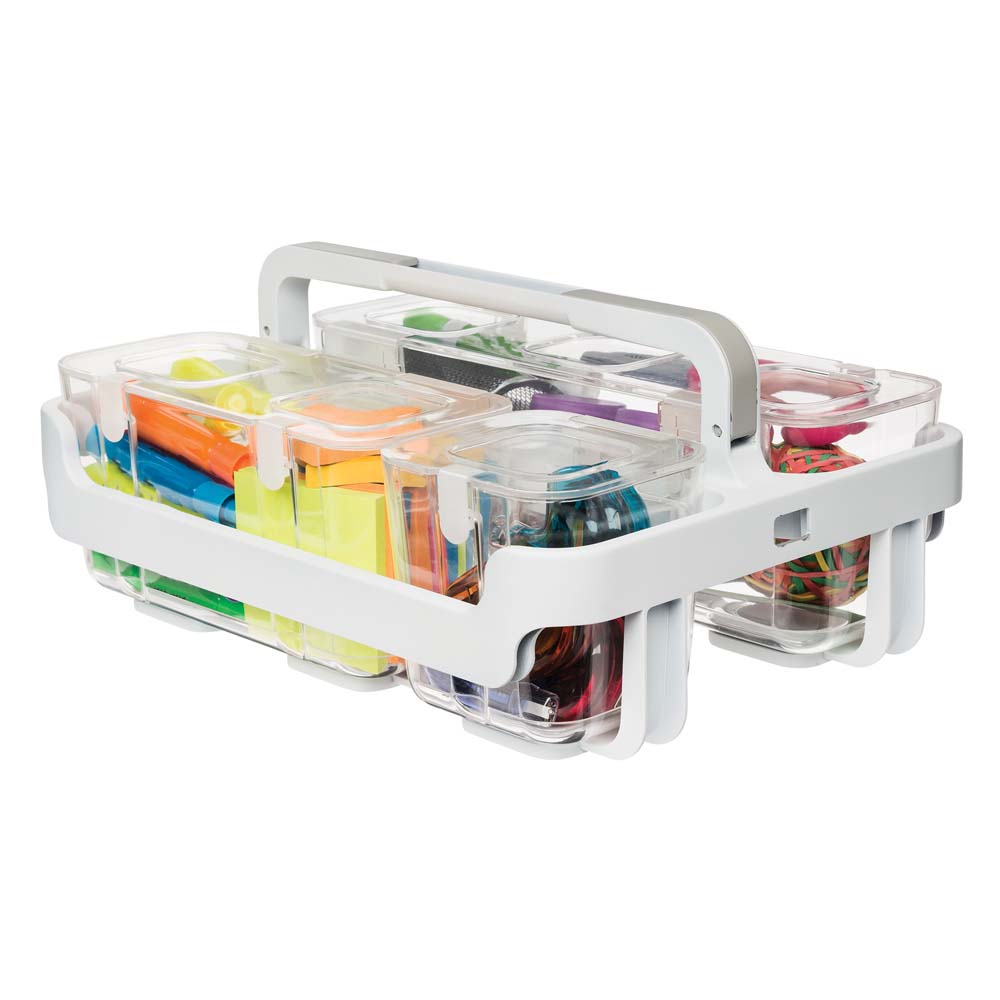 3-Tier Document Organizer w/6 Removable Dividers by deflecto® DEF47631